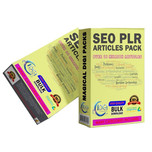 10M Article Pack PLR for Content Marketing